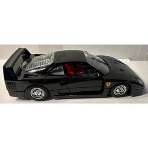 Burago Ferrari F40 1987 1:24 Black
